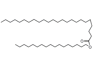 Heptadecanyl tetracosanoate Structure