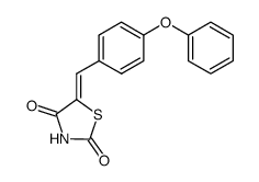 5-(4-Phenoxy-benzylidene)-thiazolidine-2,4-dione Structure