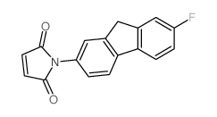 1H-Pyrrole-2,5-dione,1-(7-fluoro-9H-fluoren-2-yl)-结构式
