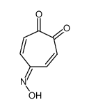 cyclohepta-3,6-diene-1,2,5-trione-5-oxime结构式
