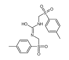 1,3-bis[(4-methylphenyl)sulfonylmethyl]urea结构式