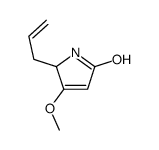 2H-Pyrrol-2-one, 1,5-dihydro-4-methoxy-5-(2-propenyl)- (9CI)结构式