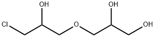 1,2-Propanediol, 3-(3-chloro-2-hydroxypropoxy)- Structure