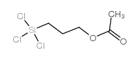 3-乙酰氧基丙基三氯硅烷结构式