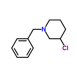 1-Benzyl-3-chloropiperidine结构式