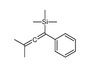 trimethyl-(3-methyl-1-phenylbuta-1,2-dienyl)silane Structure