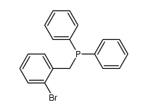 (2-bromobenzyl)diphenylphosphine结构式