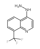 4-HYDRAZINO-8-TRIFLUOROMETHYL-QUINOLINE结构式