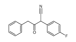 A-(4-FLUOROPHENYL)-G-PHENYLACETOACETONITRILE结构式