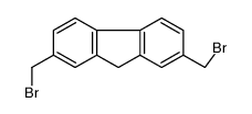 2,7-bis(bromomethyl)-9H-fluorene结构式