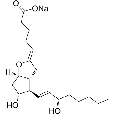 前列腺素 I2 钠盐结构式