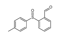 2-(4-methylphenyl)sulfinylbenzaldehyde结构式