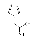 (9ci)-1H-咪唑-1-乙烷硫代酰胺结构式