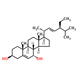 7ALPHA-羟基豆甾醇结构式