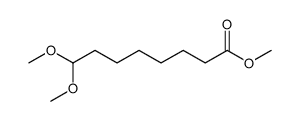 Octanoic acid, 6,6-dimethoxy-, methyl ester结构式