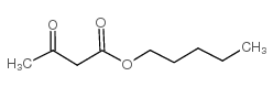 Butanoic acid,3-oxo-,pentyl ester Structure