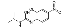 1-(2-chloro-4-nitrophenyl)-3-(dimethylamino)urea结构式