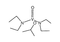bis(diethylamido)(isopropoxy)oxovanadium(V)结构式