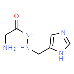 Glycine,2-(1H-imidazol-4-ylmethyl)hydrazide (9CI) structure