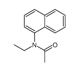 N-ethyl-N-naphthalen-1-ylacetamide结构式