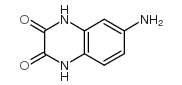 2,3-Quinoxalinedione,6-amino-1,4-dihydro- structure