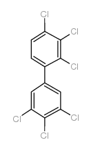 2,3,3',4,4',5'-六氯联苯结构式