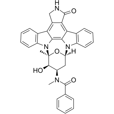 O-Desmethyl Midostaurin Structure