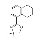 8-(2-Oxazolinyl)tetralin结构式