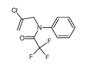 N-(2-chloroallyl)-2,2,2-trifluoro-N-phenylacetamide Structure