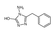 4-amino-3-benzyl-1H-1,2,4-triazol-5-one结构式