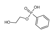mono-(2-hydroxyethyl) phenylphosphonate Structure