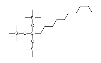 decyl-tris(trimethylsilyloxy)silane Structure