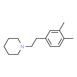 Piperidine, 1-[2-(3,4-dimethylphenyl)ethyl]- (9CI)结构式
