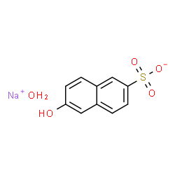 6-羟基萘-2-磺酸钠水合物(1:1:x)结构式