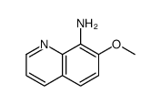 7-甲氧基-8-氨基喹啉结构式