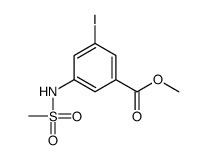 methyl 3-iodo-5-(methanesulfonamido)benzoate Structure