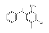 4-Chloro-5-Methyl-N1-phenylbenzene-1,2-diamine结构式