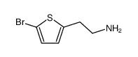 2-(5-溴-2-噻吩基)乙胺结构式