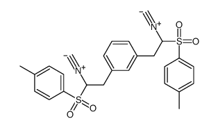 1,3-bis[2-isocyano-2-(4-methylphenyl)sulfonylethyl]benzene Structure