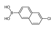 6-氯-2-萘硼酸结构式
