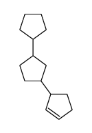 3-cyclopent-2-enyl-bicyclopentyl结构式