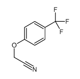 2-(4-三氟甲基苯氧基)乙腈结构式