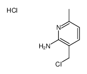 3-(chloromethyl)-6-methylpyridin-2-amine,hydrochloride Structure