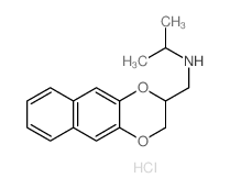 N-(2,3-dihydrobenzo[g][1,4]benzodioxin-3-ylmethyl)propan-2-amine,hydrochloride结构式