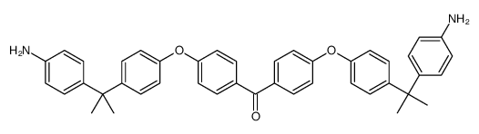 bis[4-[4-[2-(4-aminophenyl)propan-2-yl]phenoxy]phenyl]methanone结构式