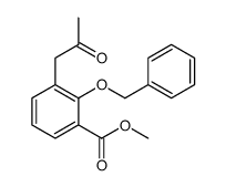 methyl 3-(2-oxopropyl)-2-phenylmethoxybenzoate Structure