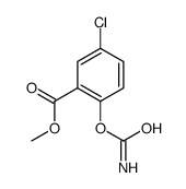 methyl 2-carbamoyloxy-5-chlorobenzoate结构式