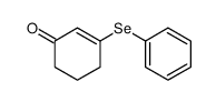 3-phenylselanylcyclohex-2-en-1-one Structure