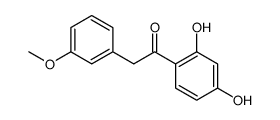 1-(2,4-dihydroxyphenyl)-2-(3-methoxyphenyl)ethanone Structure