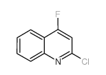 2-氯-4-氟喹啉结构式